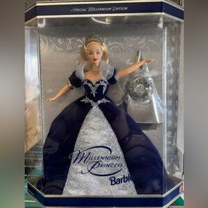 Barbie Millennium Princess in Deep Blue and Silver